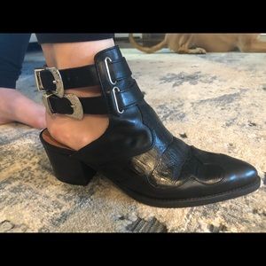 TOPSHOP open back booties